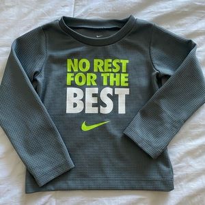 Toddler Nike Dry-fit long sleeve